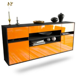 Sideboard Miramar, Orange, hängend (180x79x35cm)