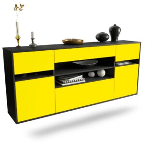Sideboard Miramar, Gelb, hängend (180x79x35cm)