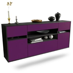 Sideboard Miramar, Lila, hängend (180x79x35cm)