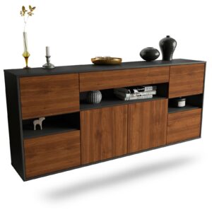 Sideboard Downey, Walnuss, hängend (180x79x35cm)
