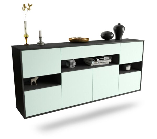 Sideboard Downey, Mint, hängend (180x79x35cm)