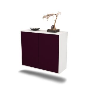 Sideboard Hialeah, Lila, hängend (92x79x35cm)