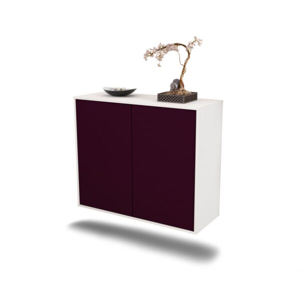 Sideboard Hialeah, Lila, hängend (92x79x35cm)