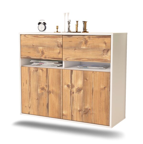 Sideboard Akron, Pinie, hängend (92x79x35cm)
