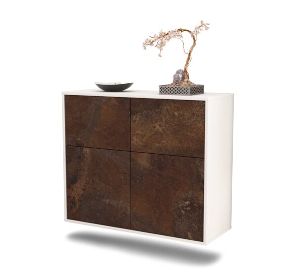 Sideboard Gilbert, Rost, hängend (92x79x35cm)