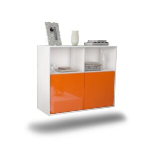 Sideboard Rochester, Orange, hängend (92x79x35cm)