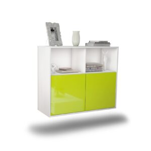 Sideboard Rochester, Grün, hängend (92x79x35cm)
