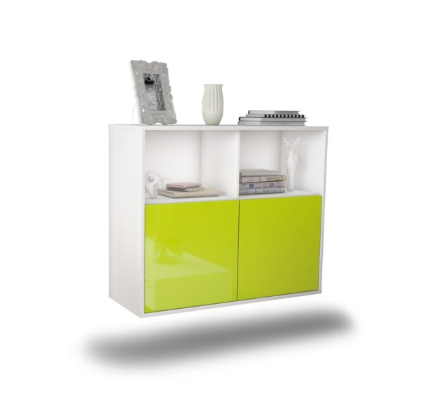 Sideboard Rochester, Grün, hängend (92x79x35cm)