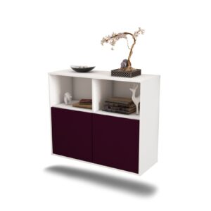 Sideboard Rochester, Lila, hängend (92x79x35cm)