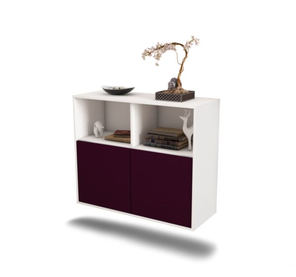 Sideboard Rochester, Lila, hängend (92x79x35cm)