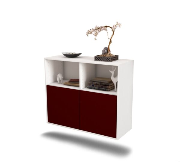 Sideboard Rochester, Bordeaux, hängend (92x79x35cm)