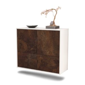 Sideboard Montgomery, Rost, hängend (92x79x35cm)