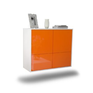 Sideboard Montgomery, Orange, hängend (92x79x35cm)