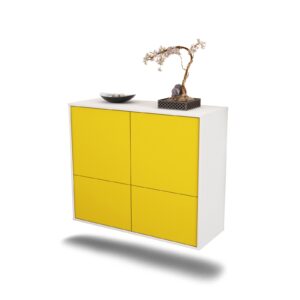 Sideboard Montgomery, Gelb, hängend (92x79x35cm)
