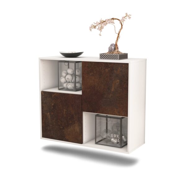 Sideboard Modesto, Rost, hängend (92x79x35cm)