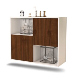 Sideboard Modesto, Walnuss, hängend (92x79x35cm)