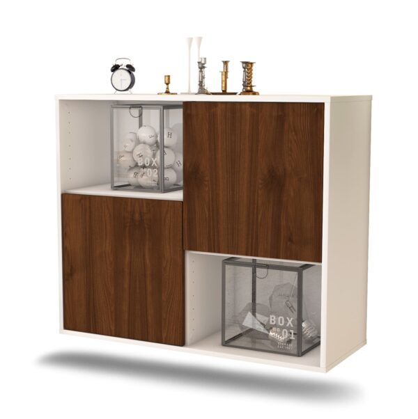Sideboard Modesto, Walnuss, hängend (92x79x35cm)