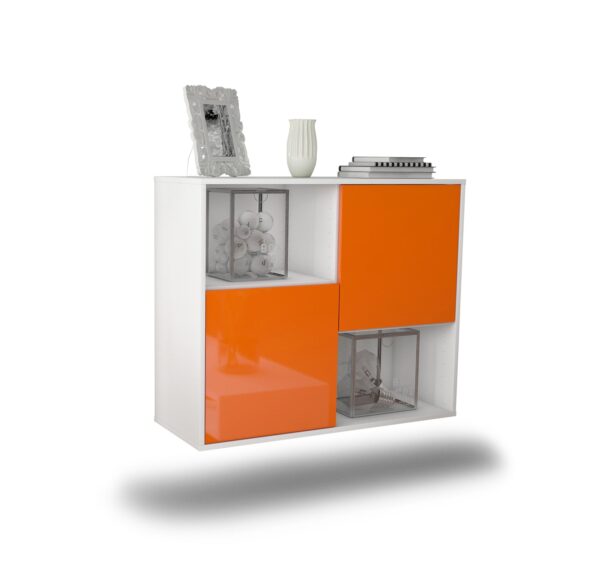 Sideboard Modesto, Orange, hängend (92x79x35cm)