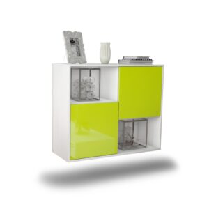 Sideboard Modesto, Grün, hängend (92x79x35cm)