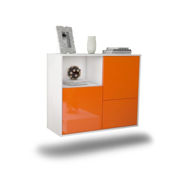 Sideboard Boise, Orange, hängend (92x79x35cm)