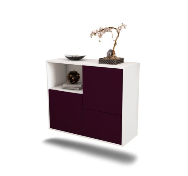 Sideboard Boise, Lila, hängend (92x79x35cm)