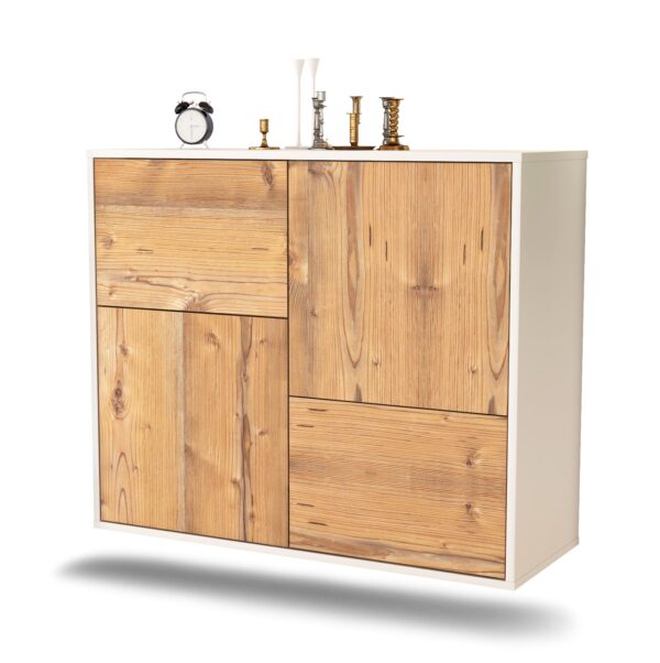 Sideboard Fremont, Pinie, hängend (92x79x35cm)