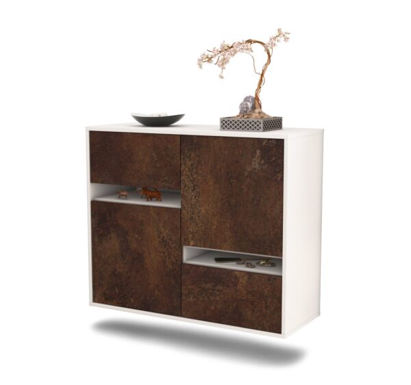 Sideboard Irvine, Rost, hängend (92x79x35cm)