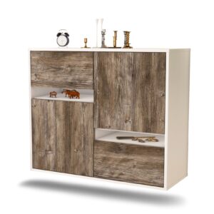 Sideboard Irvine, Treibholz, hängend (92x79x35cm)