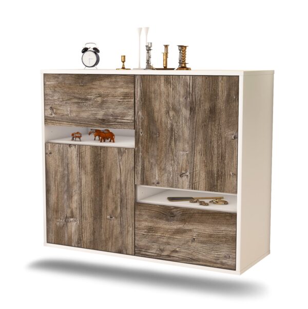 Sideboard Irvine, Treibholz, hängend (92x79x35cm)
