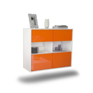 Sideboard Richmond, Orange, hängend (92x79x35cm)