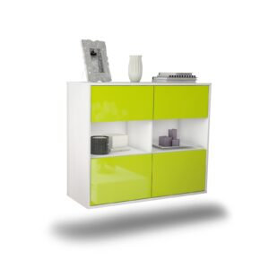Sideboard Richmond, Grün, hängend (92x79x35cm)