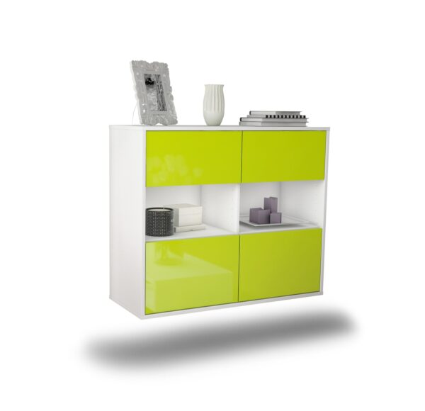 Sideboard Richmond, Grün, hängend (92x79x35cm)