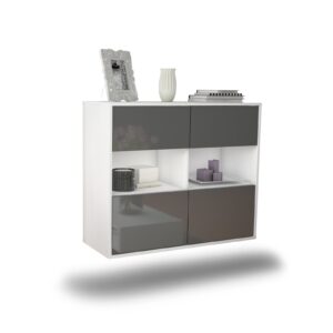 Sideboard Richmond, Grau, hängend (92x79x35cm)