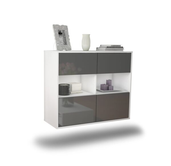 Sideboard Richmond, Grau, hängend (92x79x35cm)