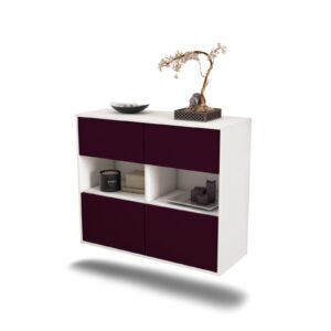 Sideboard Richmond, Lila, hängend (92x79x35cm)