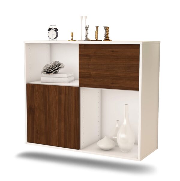 Sideboard Shreveport, Walnuss, hängend (92x79x35cm)