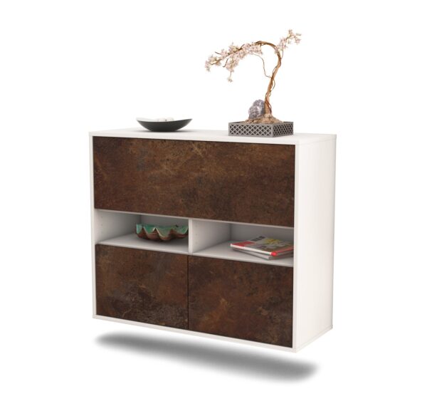 Sideboard San Bernardino, Rost, hängend (92x79x35cm)