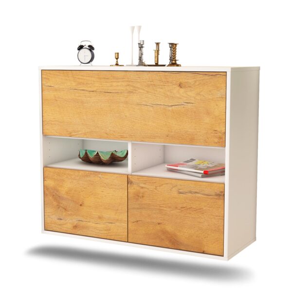Sideboard San Bernardino, Eiche, hängend (92x79x35cm)