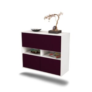 Sideboard San Bernardino, Lila, hängend (92x79x35cm)