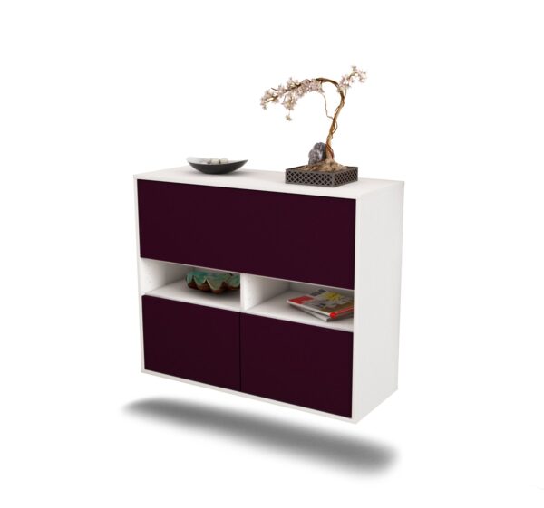 Sideboard San Bernardino, Lila, hängend (92x79x35cm)
