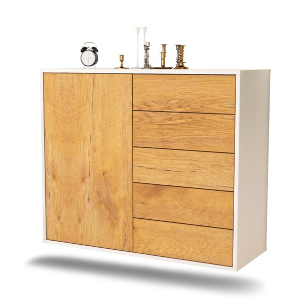Sideboard Yonkers, Eiche, hängend (92x79x35cm)