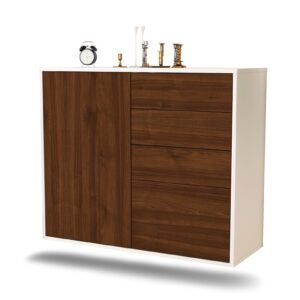Sideboard Tacoma, Walnuss, hängend (92x79x35cm)
