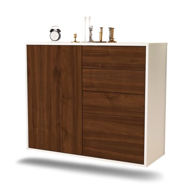 Sideboard Tacoma, Walnuss, hängend (92x79x35cm)