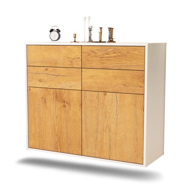 Sideboard Grand Rapids, Eiche, hängend (92x79x35cm)