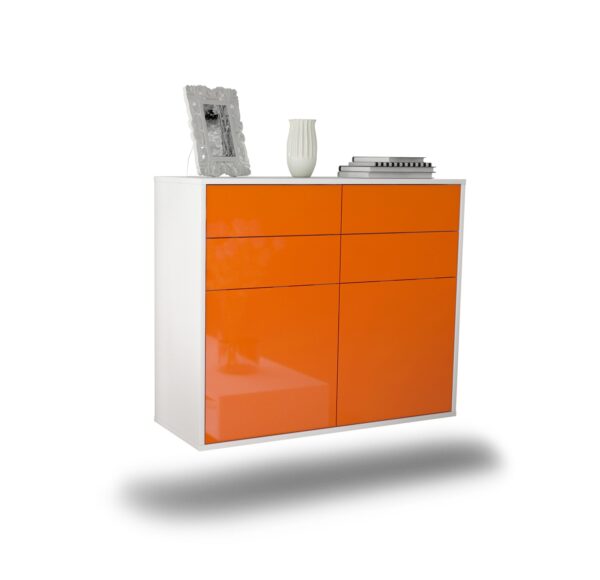Sideboard Grand Rapids, Orange, hängend (92x79x35cm)