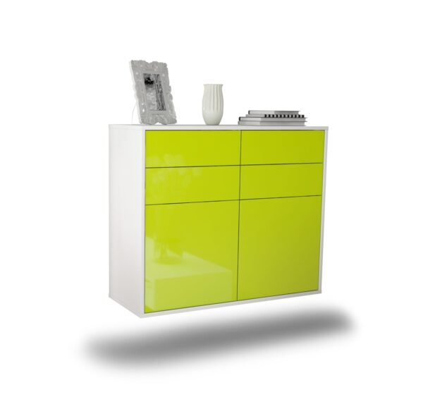 Sideboard Grand Rapids, Grün, hängend (92x79x35cm)