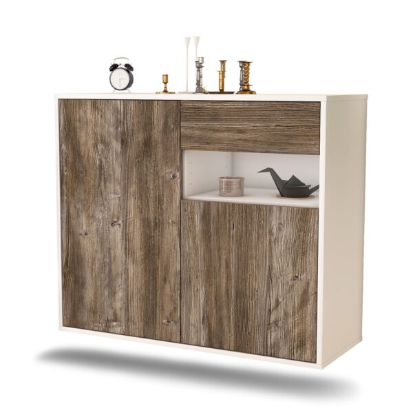 Sideboard Augusta, Treibholz, hängend (92x79x35cm)