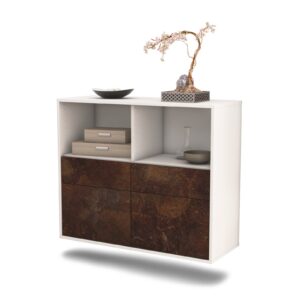 Sideboard Moreno Valley, Rost, hängend (92x79x35cm)