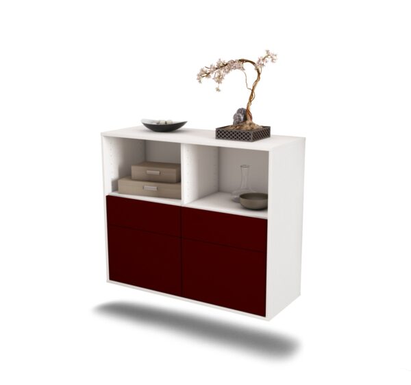 Sideboard Moreno Valley, Bordeaux, hängend (92x79x35cm)