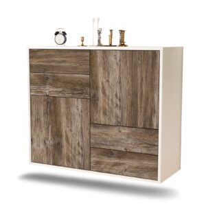 Sideboard Little Rock, Treibholz, hängend (92x79x35cm)
